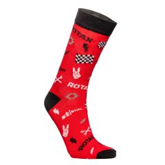 Socks "Fun" red